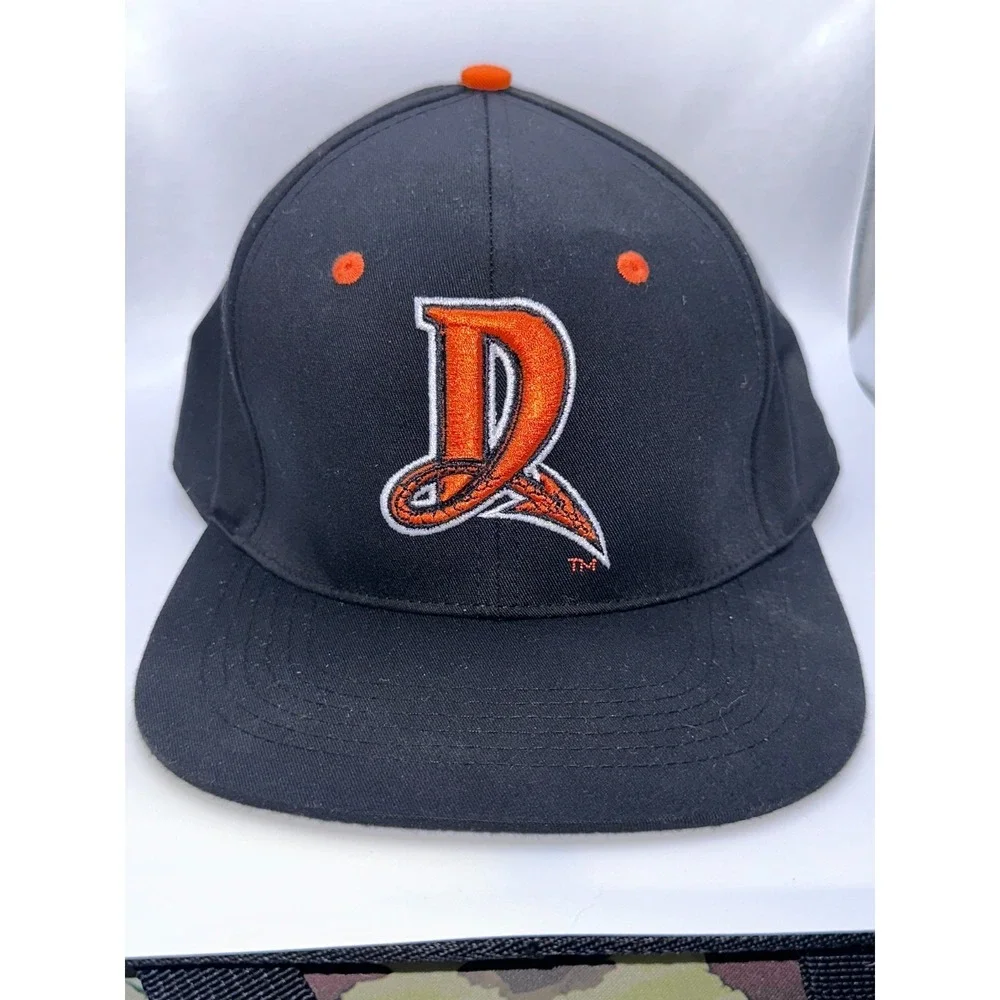Dayton‎ Dragons Baseball Hat One Size Strap Back Orange Black Minor League